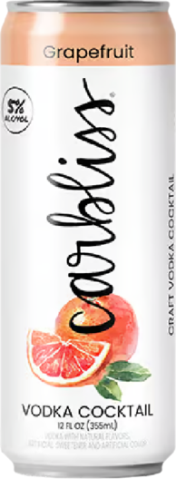 front view of bottle